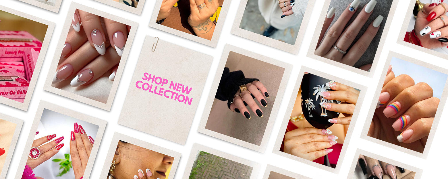 Stylish press-on nails for every vibe — explore bold, fun, and elegant fake nail designs in our latest collection at Nails On The Go.